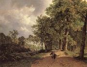 Barend Cornelis Koekkoek, View of a Park